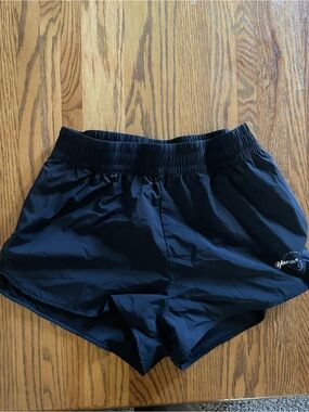 YoungLA Black Women's Athletic Running Shorts